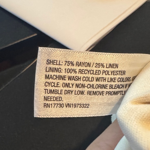 Size XXL Wild Fable Seashell and Starfish Print Linen Dress - Picture 5 of 5